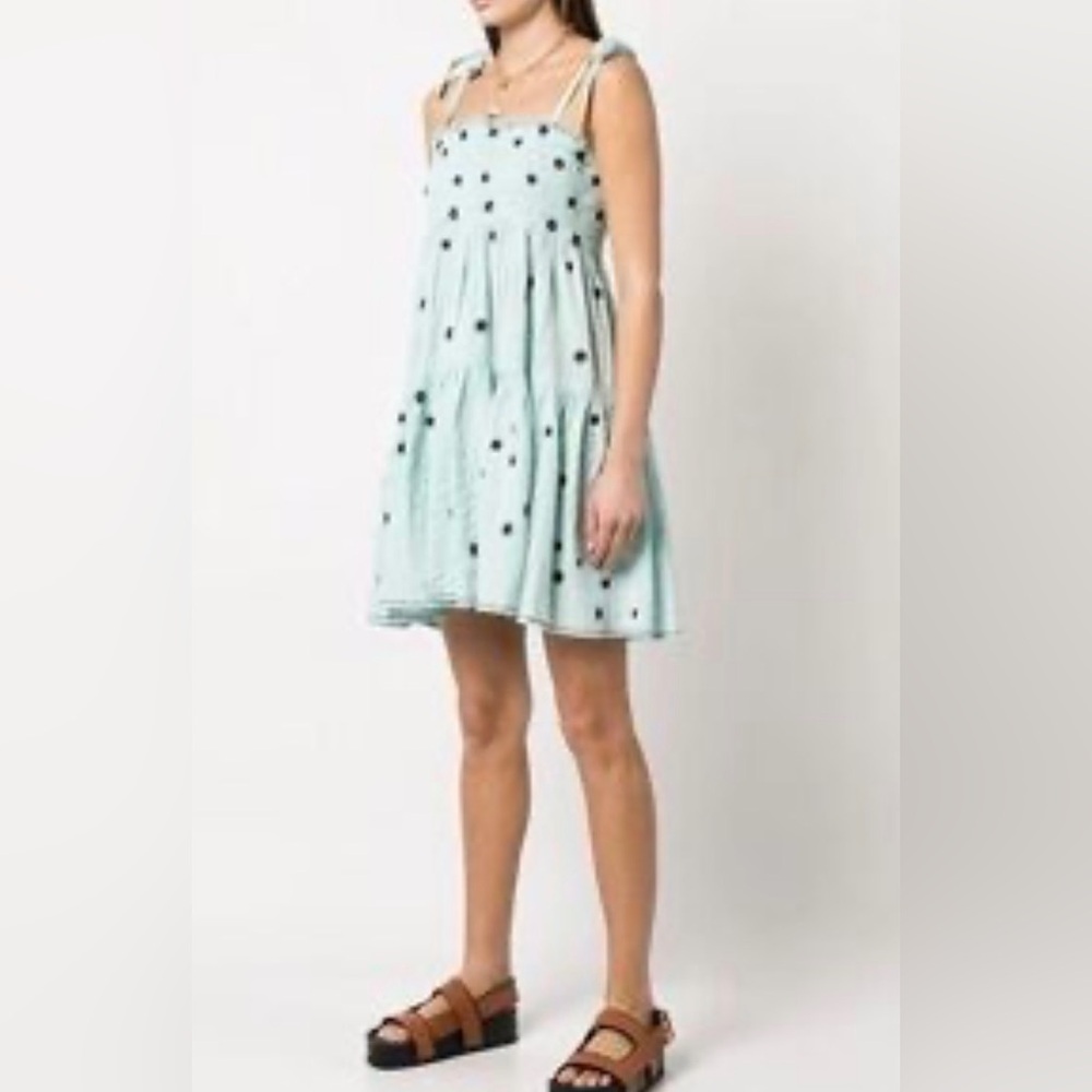 Tie-Shoulder Sundress or Beach Cover Up by Tanya Taylor.